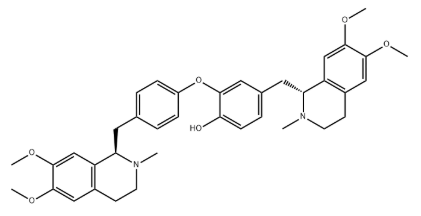 DAURICINE CAS №524-17-4