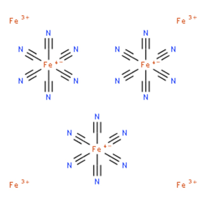 Prussiya ko'k CAS # 14038-43-8