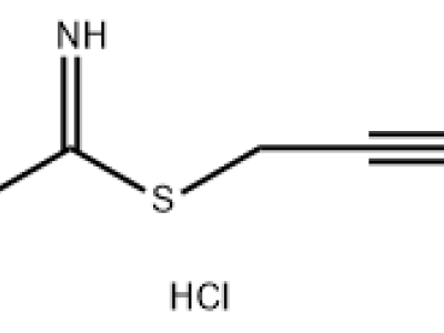 Carbamimidothioic acid, cyanomethyl ester, monohydrochloride