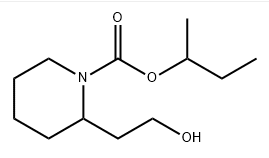 سيك-بيوتيل 2-(2-هيدروكسي إيثيل)بيبيريدين-1-كربوكسيلات CAS#119515-38-7