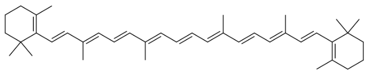 b-karotinlar CAS # 7235-40-7